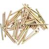 QUARKZMAN 50pcs Finishing Nails 32mm 1.3 Inch In Acciaio Colore Zincato | Per Hardware A Guida Manuale, Chiodi A Testa Perduta, Al Carbonio