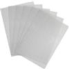 AMFUN 6 Pezzi Rete Metallica Maglia Piccola 21 X 15cm, Griglia a Maglia Fine, Foglio Filtro Filtrante per Ventilazione, Sicurezza, Finestra, Giardino