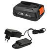 GARDENA Starter Kit P4A: set batteria per tutti gli attrezzi da giardino GARDENA con batteria agli ioni di litio, 2x PBA 18V/36 2,0 Ah, AL 1810 CV, classe energetica A (14909-20)