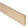 Bildershop-24 Battiscopa per pannelli da parete Dekowa in rovere naturale, 230x8x1,8cm