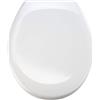 Wenko 18394100 Asse WC Premium Ottana, Materiale Plastico, Acciaio Inossidabile, 45,2 x 37,6 cm, Bianco