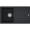 Franke Basis BFG 611-86 Lavello da incasso in onice e granito, nero, per cucina