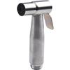 Generic Pistola a spruzzo in acciaio inox per bidet, compagno di toilette, pistola a spruzzo portatile Booster pistola ad acqua ugello 201 finitura spazzolata pistola a spruzzo