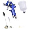 IPOTOOLS MINI pistola verniciatura pistola spruzza irroratrici anti-corrosione ugello 1,0 mm + 0,5 mm set di ugelli