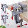 Generic - 2 mini morsetti da tavolo per gioiellieri, strumento di riparazione da tavolo, mini morsa da tavolo, piccola morsa da lavoro portatile per la creazione di gioielli, elettronica, modellismo