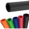 Generico Tubo In Gommapiuma,Tubo Isolante In Schiuma Per Tubi 100cm Schiuma Tubi, ID 18 22 25 28 32 Mm Gomma Isolamento Tubo Rivestimento,Tubolare In Schiuma Per Palestra Attrezzatura(Nero,ID32mmx6mmx1.0m)