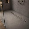 Yellowshop - Canalina Canale Di Scarico Doccia A Pavimento Bagno Griglia In Acciaio Inox Piastrellabile Sistema Drenaggio Varie Misure Cm 60, 70, 80, 90, 100 (Cm 70)