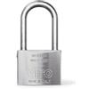 Viro | Mare, Lucchetto, Resistente alla Corrosione, Base in Ottone 40 mm, Arco Lungo in Acciaio Inox, Chiusura a Scatto
