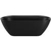 Parama Vasca da bagno freestanding 170cm in acrilico nero opaco | Atena