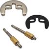 Pipestation Kit di fissaggio per rubinetto monoblocco | Set di montaggio per rubinetto da cucina | Staffa a 2 fori 2 bulloni per rubinetti da cucina, miscelatore per lavello da cucina, rubinetto da cucina |