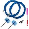 BARETTO FLEX Kit Pulizia Canna Fumaria Stufa a Pellet 6 metri Ø 80-100 mm