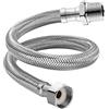 GEOATON Tubo Flessibile Inox per Rubinetto o Doccia, 40 cm