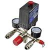 LED LEDS Pressostato Compressore Monofase 2 via 12 BAR max