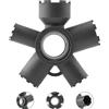 Generic 10 in 1 strumento di rimozione aeratore rubinetto, chiave aeratore per rubinetto lavello aeratore strumento strumento aeratore strumento per aeratori filettati nascosti/aeratori con alloggiamento
