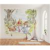 Komar Vlies Fototapete - Disney Winnie the Pooh Nice for Picnics - Größe 300 x 250 cm