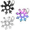 WANTUSHUI 3 portachiavi multi-strumento, piccolo strumento multifunzionale, portachiavi multifunzionale, portachiavi multi strumento, mini multitool Keychain, regali artigianali, coltelli e strumenti