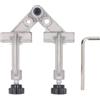 Generic Morsetto per tubi a doppia maniglia in alluminio pressofusione 10-180 ° Morsetto ad angolo retto a sgancio rapido per la lavorazione del legno