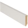 Bildershop-24 Set di 6 battiscopa per pannelli da parete Dekowa in rovere bianco, 230x8x1,8cm