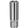 SENRISE 2 chiavi a bussola a lunga portata da 50 mm, quadrate WallDrive da 1/4, completamente lucidate (8 mm)