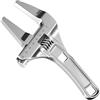 Generic Chiave A - Attrezzo Universale Per Carichi Pesanti Con Chiave Grande In Acciaio Argento, Impugnatura Per Tubi Regolabile, Ferramenta Per Idraulico | Dispositivo In Metallo Resistente Che For