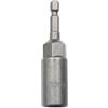 SDFIXINGS Cacciavite a bussola profonda metrica a cambio rapido da 6-19 mm, con gambo esagonale da 1/4, per avvitatore elettrico manuale a percussione (1, 13 mm), lunghezza 80 mm