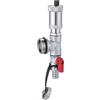 AQUA HEATING Valvola Di Spurgo E Rubinetto Di Scarico Per Collettori Del Circuito Di Riscaldamento Spurgo Del Radiatore Per Collettori Rosso