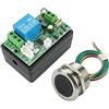 KLKNE Scheda di controllo accessi Impronte Digitali 7-30 V Modulo di identificazione delle impronte digitali FAI DA TE Relè Porta Blocco Controller, S4
