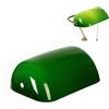 FIRVRE Verde Paralume Vetro Ricambio, Paralume per Lampada da Tavolo, Lampada da Terra, Lampada da Parete, Size 22,5cm x 13cm