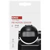Emos rilevatore di movimento sensore PIR IP44, 1 pezzo, colore: nero, G1125