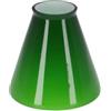 ARTERAMEFERRO Vetro di Ricambio per Lampada Ministeriale Ottone Verde Churchill Banchiere 11 cm