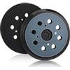 Mudder 2 Pezzi di Platorelli con 8 Fori da 125mm Tampone di Ricambio per Levigatrice Supporto per Abrasivi