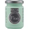 FLEUR DESIGNER'S PAINT | Pittura ad Acqua, Effetto Gesso Naturale, Extra Opaca, Fleur Chalky F79, Colore Malmo Green, Made in Italy, Formato da 130 ml