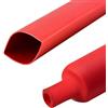 ZewimantC Rapporto di restringimento 3:1 a doppia parete, termorestringente, adesivo attivato dal calore, foderato, guaina termoretraibile per uso marittimo, guaina protettiva rossa, 25 mm