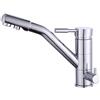 YUNRUX Miscelatore da cucina 3 in 1 Rubinetto girevole a tre vie YUNRUX Rubinetto Tap Osmosi Sistema Rubinetto Miscelatore monocomando Rubinetto Miscelatore da cucina Rubinetto da cucina Argento