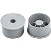 ROLLINGDOG Esclusivo tappo di ricambio per rullo da 45,7 cm, 38 mm, con foro per perno da 10 mm (confezione da 2)