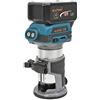 KATSU Tools KATSU FIT-BAT - Taglierina per legno senza fili, per falegnami, 18 V, con 2 mandrini, 1/4 e 3/8, batteria 4,0 Ah e caricabatterie
