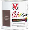 V33 Smalto Multisupporto Colorissim Marrone Testa di Moro 0,5L