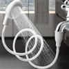 Generic 1 set portatile rubinetto per lavandino doccia soffione doccia a connessione rapida per uso domestico bagno doccia per animali domestici, uso domestico e esterno, 131 x 6 cm