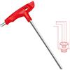 WISEUP metrica Chiavi a brugola, 6mm Chiavi esagonali lunghe professionali, Durevole CR-V chiavi a t