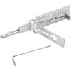 Trelomix Lishi SS002 Pro - Decoder chiave principale 2 in 1 Lock Pick 2 in 1, lettore chiave principale e chiave auto, porte di accesso