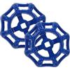 CLISPEED 2 volantino per valvola in acciaio pressofuso di ricambio per valvola di intercettazione, rubinetto con attacco da 6 x 6 mm, antiruggine, versatile, per rubinetti e valvole a saracinesca