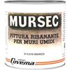 Covema MURSEC - Pittura risanante per muri umidi, antimuffa e traspirante - Copolimero acrilico - Copertura 4‑5 m²/L - Bianco, formato 0,75/ L per interni