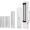 AccessShield Serratura magnetica elettronica, 280 kg, con staffa ZL da 280 kg, DC12 V, impermeabile, per controllo accessi
