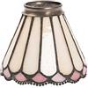 arterameferro Fabris Uber Paralume Lampada Lampadario Vetro Lavorazione Tiffany rilegato a Mano 107 Made Italy
