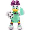 Disney Store Official Mini peluche imbottito Paperina calciatrice, 23 cm | Peluche di Paperina calciatrice con fiocco, borraccia e divisa con numero ricamato, ideale per il gioco e l'esposizione