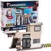 Giochi Preziosi - Carabinieri Set Della Stazione Operativa Dei Carabinieri su 2 Livelli E Tante Aree Gioco, Include Action Hero Da 7 Cm, Per Bambini A Partire Dai 4 Anni