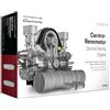 FRANZIS 67550 - Porsche Carrera Racing Engine - a true-to-life model kit of 1:3 scale of the 4-cylinder boxer engine type 547, original motorsound and a handbook with 86 pages