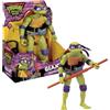 TEENAGE MUTANT NINJA Giochi Preziosi - Donatello Tartarughe Ninja Caos Mutante, Donatello Gigante in versione Action Figure Articolata da 30 cm, Personaggio con Armi da Combattimento, Per Bambini dai 4 anni