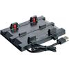 Carson 500504145 1:87 - Stazione di Ricarica USB quadruplo - Diorama Accessori, statone di Carica per Modelli, modellismo, 1:87, Caricabatterie, Nero