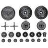 Tamiya 300051531 51531 Sostituzione TT-02 G-Parts Gearbox, Argento/Grigio